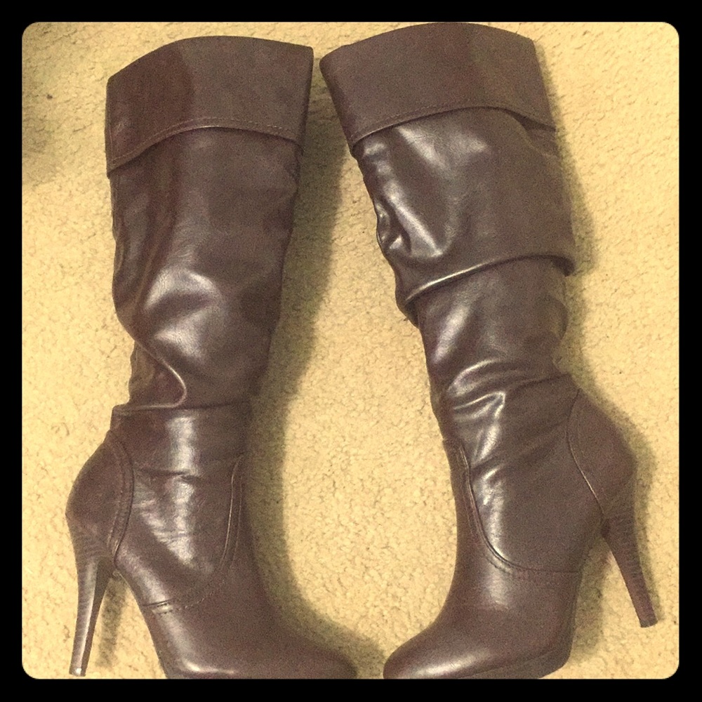 Worthington Brown High Heel Boots 👢